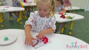 "Рябинка" лепка у младших дошкольников Funny Ant Malahovka