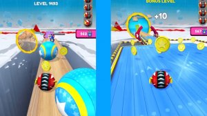 Going Balls  Super Speed run Gameplay New Update Level 1493 to 1496 Goal ball