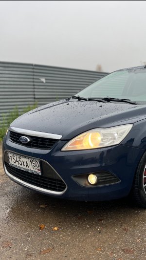 Ford Focus 2008 синий