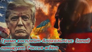 Трамп косплеит Апокалипсис Запад паникует, Россия ждёт