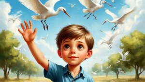 ©Белые журавлики. Сергей Весенин-стихи