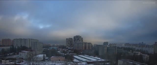 Зимнее небо над городом (подборка январь '25)