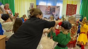 Хороводная "Золотые ворота" в детском саду, подготовительная группа 2025 г.