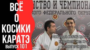 Выпуск 101. Всё о Косики каратэ. Фестиваль Косики каратэ. Дивногорск 2025 г.