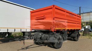 Прицеп-самосвал ТЗА-8551М4-0000010 (10,6 т. 20 м3. 2 оси. Двускатный. Трехсторонняя разгрузка)