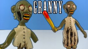 Бабуля Гренни из пластилина Granny