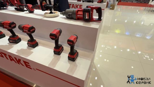 Команда «Мобилсервис» посетила выставку AMR 2025 в Пекине. Аккумуляторные гайковерты Rotake. смотреть онлайн