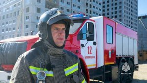 Андрей Борисов об учениях огнеборцев МЧС Приамурья