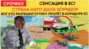 СЕНСАЦИЯ! Путин ПРОРВЁТСЯ через ЕС Воздушный коридор НАТО в Будапешт для встречи с Трампом