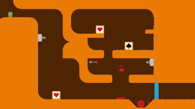 Мы с мамой проходим сложное обби в pikuniku