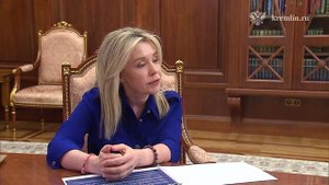 Владимир Путин встретился с главой Росприроднадзора Светланой Радионовой, 21 октября 2025 года