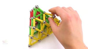МАГНИТНАЯ ПИРАМИДА Играем с Магнитами - Магнитный конструктор Magnetics