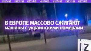 Машины на украинских номерах массово сжигают в Европе — гнев проснулся