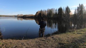 Закрытие сезона летней рыбалки.