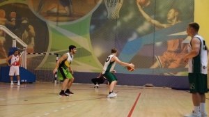 Соревнования по баскетболу среди трудящихся города Губкинского