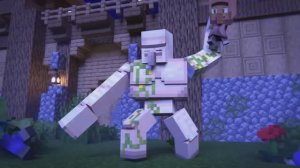 Minecraft АРМИЯ МЕДНЫХ ГОЛЕМОВ Железный Голем против армии мародеров