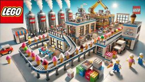 Фабрика мороженого LEGO – Сколько мороженого я могу приготовить