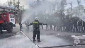 На пенсию под струи воды