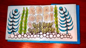 Подводный мир из танглов 7