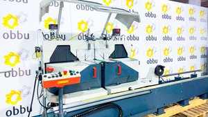 ELUMATEC DG 104/02 Двухголовочная пила для резки алюминия и ПВХ — OBBU.RU