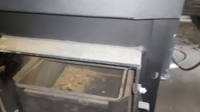 Котел зота Стаханов 26 кв , пробую разные фракции на зольность смотреть онлайн