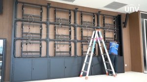 Монтаж LCD Видеостены-EN