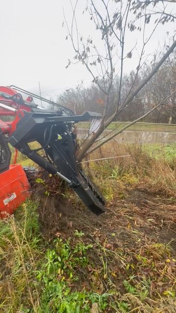 Корчеватель на мини погрузчик (крокодил) смотреть онлайн