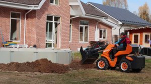 Закопал каркасный бассейн в землю