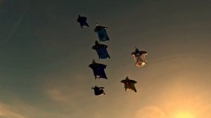 Вингсьюты и сансет