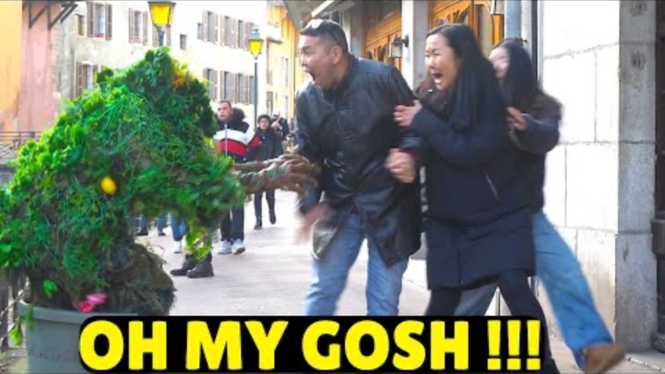 Best of Bushman Prank ;Only Crazy Reactions!! ALL NEW 2025 смотреть онлайн