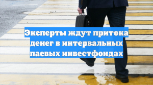 Эксперты ждут притока денег в интервальных паевых инвестфондах
