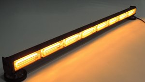Проблесковая балка Samrai 23-8C, 88 см, 14 режимов, односторонняя, крепление магнитах