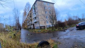 Прогулка по Архангельску. Сульфат. Пешеходный мост через Кузнечиху. Эстакада. 20.10.2025