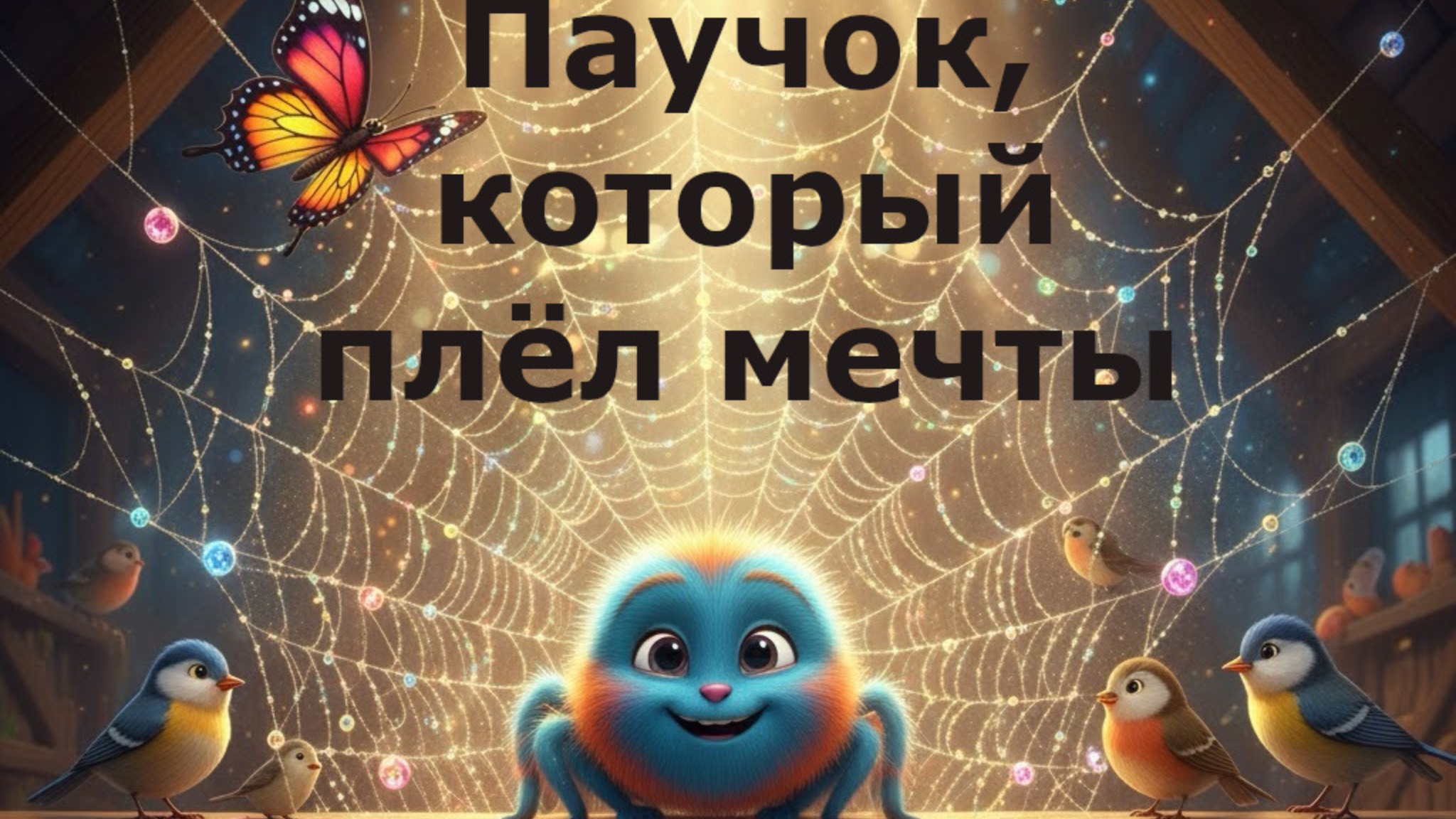 Паучок, который плёл мечты. Автор: Е.Клюева