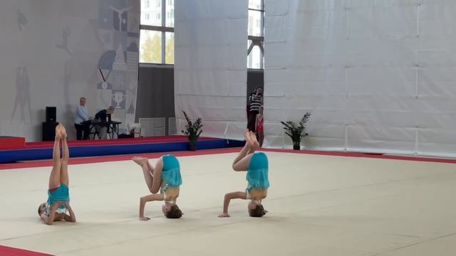 ТР 2 юношеский , Бессонова  - Чмелюк Элиза - Симанская , МАУДО ДТДиМ , Комбинированное упражнение