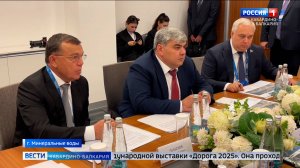 Казбек Коков принял участие в международной выставке «Дорога 2025»