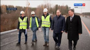 Ростислав Гольдштейн проинспектировал ход строительства моста через Лемью