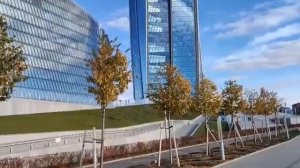 'Открытая набережная' у Лахта-центра в Санкт-Петербурге