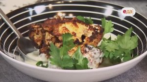 Цветная капуста с сырным соусом и тарт фламбе с лисичками | Дежурный по кухне 5 /8