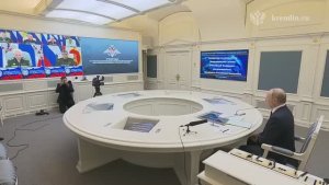 Владимир Путин. Тренировка стратегических ядерных сил 22 октября 2025 года.