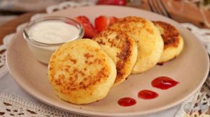 Быстрее, выше, пышнее! ПЫШНЫЕ СЫРНИКИ С МАНКОЙ (В ДУХОВКЕ)