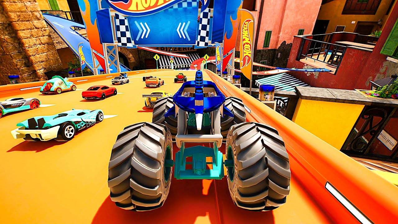 Монстр-трак  Tiger Shark GreatBlue Tiger