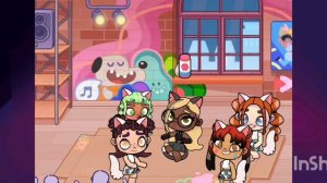 под луной 🌕 cooki Avatar world 🍪🥐🧋