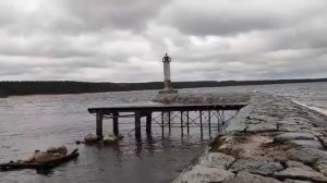 Маяк Вуохенсало на Ладожском озере