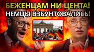 ШОКИРУЮЩИЙ ПЕРЕЛОМ! 66 НЕМЦЕВ ПРОТИВ ПОСОБИЙ БЕЖЕНЦАМ!