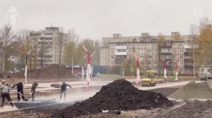 Велодорожка появилась на аллее имени Ивана Ткаченко в Ярославле