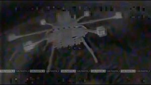 Кадры боевой работы расчетов БПЛА соединения специального назначения группировки войск «Центр»