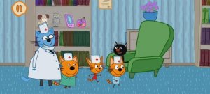 Три Кота Мультфильм Игра в Доктора и прививку