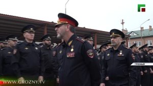 Аслан Ирасханов провел плановую проверку в отделе МВД России по Грозненскому району