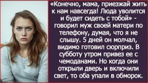 ИСТОРИЯ ИЗ ЖИЗНИ/Конечно, мам приезжай к нам навсегда,- говорил муж по телефону